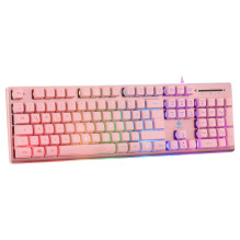 Deltaco žaidimų klaviatūra GAM-021-RGB-P-DE