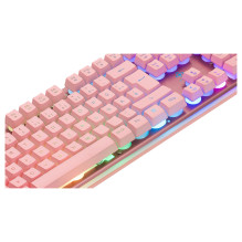 Deltaco žaidimų klaviatūra GAM-021-RGB-P-DE