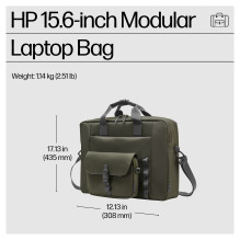 HP 15.6 Modular Laptop Bag HP 15.6 Modular Laptop Bag