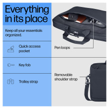 HP Everyday 16 Odyssey pilkas nešiojamojo kompiuterio portfelis HP Everyday 16 Odyssey pilkas nešiojamojo kompiuterio portfelis