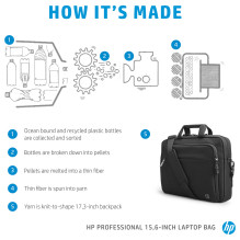 HP Professional 15,6 colio nešiojamojo kompiuterio krepšys