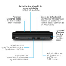 HP Elite Mini 800 G9 i9-14900T / 64GB / 1TBSSD / W11 Pro HP Elite Mini 800 G9 i9-14900T / 64GB / 1TBSSD / W11 Pro