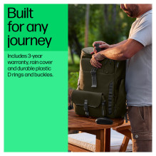 HP 15.6 Modular Laptop Backpack