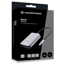 „Conceptronic BIAN09G“ kortelių skaitytuvas „Conceptronic BIAN09G“ kortelių skaitytuvas