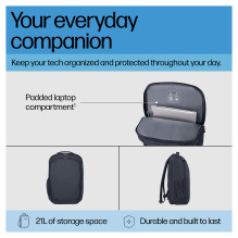 HP Everyday 16 Odyssey Gray Laptop Backpack HP Everyday 16 Odyssey Gray Laptop Backpack