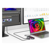 Conceptronic DONN14G laptop dock / port replicator