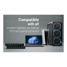i-tec C31KVMDOCKPDPRO laptop dock / port replicator