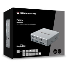„Conceptronic DONN25G“ nešiojamojo kompiuterio dokas / prievadų replikatorius