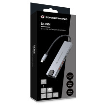 „Conceptronic DONN29G“ nešiojamojo kompiuterio dokas / prievadų replikatorius