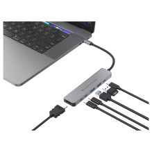 „Conceptronic DONN33G“ nešiojamojo kompiuterio dokas / prievadų replikatorius