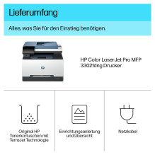 FL HP Color LaserJet PRO MFP 3302fdng color laser printer 4in1 A4 LAN ADF Duplex FL HP Color LaserJet PRO MFP 3302fdng color laser printer 4in1 A4 LAN ADF Duplex