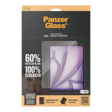 PanzerGlass ® Screen Protector iPad Air 13'' (2024-2026), iPad Pro 13'' (2024-2025), Ultra-Wide Fit