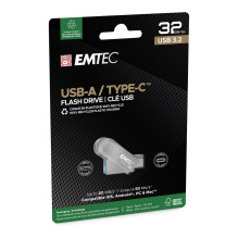 Emtec D280 dviguba USB atmintinė