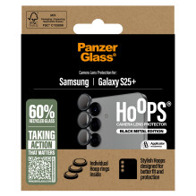 PanzerGlass ® Hoops® Camera Lens Protector Black Samsung Galaxy S25+