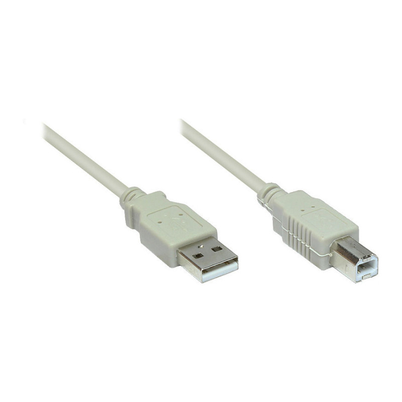 Alcasa 5m USB2.0-A / USB2.0-B USB cable
