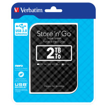 Verbatim Store 'n' Go external hard drive