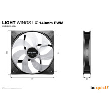 be quiet! LIGHT WINGS LX 140mm PWM
