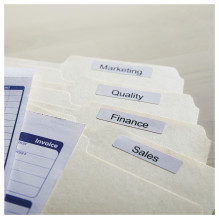 Dymo LabelWriter - Self-adhesive labels for hanging files - 12 x 50 mm - (S0722460)