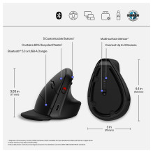 HP 920 ergonominė vertikali pelė HP 920 ergonominė vertikali pelė