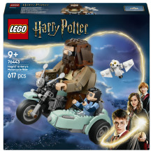 LEGO Harry Potter Hagrido ir Hario motociklo pasivažinėjimas