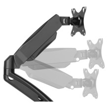 MANHATTAN dual monitor mount, gas spring, aluminum