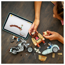 LEGO Harry Potter Hagrido ir Hario motociklo pasivažinėjimas