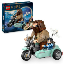 LEGO Harry Potter Hagrido ir Hario motociklo pasivažinėjimas