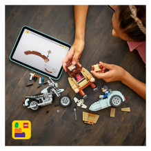 LEGO Harry Potter Hagrido ir Hario motociklo pasivažinėjimas