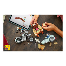 LEGO Harry Potter Hagrido ir Hario motociklo pasivažinėjimas