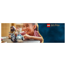 LEGO Harry Potter Hagrido ir Hario motociklo pasivažinėjimas