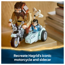 LEGO Harry Potter Hagrido ir Hario motociklo pasivažinėjimas