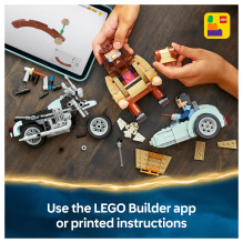 LEGO Harry Potter Hagrido ir Hario motociklo pasivažinėjimas