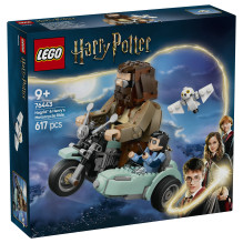 LEGO Harry Potter Hagrido ir Hario motociklo pasivažinėjimas