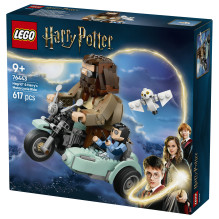 LEGO Harry Potter Hagrido ir Hario motociklo pasivažinėjimas