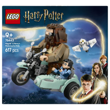 LEGO Harry Potter Hagrido ir Hario motociklo pasivažinėjimas