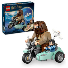 LEGO Harry Potter Hagrido ir Hario motociklo pasivažinėjimas