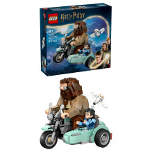 LEGO Harry Potter Hagrido ir Hario motociklo pasivažinėjimas