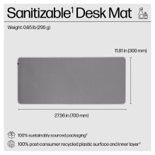 HP 200 Sanitizable Desk Mat HP 200 Sanitizable Desk Mat
