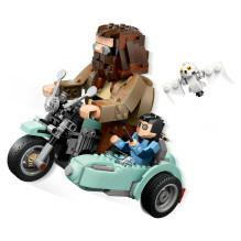 LEGO Harry Potter Hagrido ir Hario motociklo pasivažinėjimas