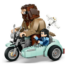 LEGO Harry Potter Hagrido ir Hario motociklo pasivažinėjimas