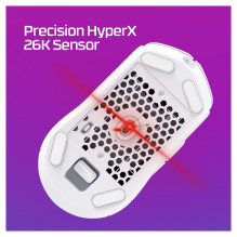 HyperX Pulsefire Haste 2 Wireless White Gaming mouse