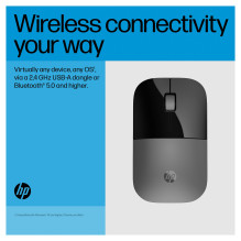 HP Z3700 dviguba sidabrinė pelė