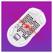 „HyperX Pulsefire Haste 2“ belaidė balta žaidimų pelė „HyperX Pulsefire Haste 2“ belaidė balta žaidimų pelė