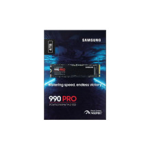 SSD M.2 NVMe - Samsung 990 Pro 4TB, Iki 7,450 MB / s Skaitymas, PCIe 4.0 SSD M.2 NVMe - Samsung 990 Pro 4TB, Iki 7,450 MB / s Skaitymas, PCIe 4.0