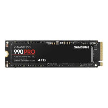 SSD M.2 NVMe - Samsung 990 Pro 4TB, Iki 7,450 MB / s Skaitymas, PCIe 4.0 SSD M.2 NVMe - Samsung 990 Pro 4TB, Iki 7,450 MB / s Skaitymas, PCIe 4.0