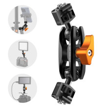 Fotoaparato Priedai - K&amp;F Concept MS14 Magic Arm 2x 1 / 4'' 12cm Load 300g