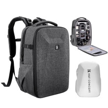 Camera backpack - KF Concept KF13.134 V4 22L capacity, laptop compartment