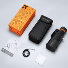 Optinis prietaisas - K&amp;F Concept 12x50 Monoklis, Atsparus vandeniui, IP66