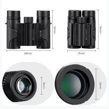 Optinis prietaisas - K&amp;F Concept 8x21 BaK4 atsparūs vandeniui žiūronai IP65
