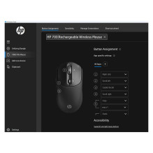 HP 700 įkraunama belaidė pelė (P)